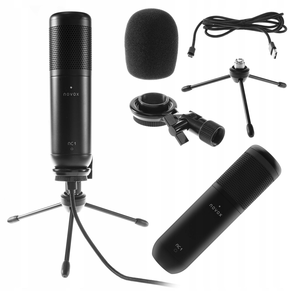 NOVOX NC1 NEW V2 MICROPHONE FOR GAMING COMPUTER CONDENSER USB STUDIO