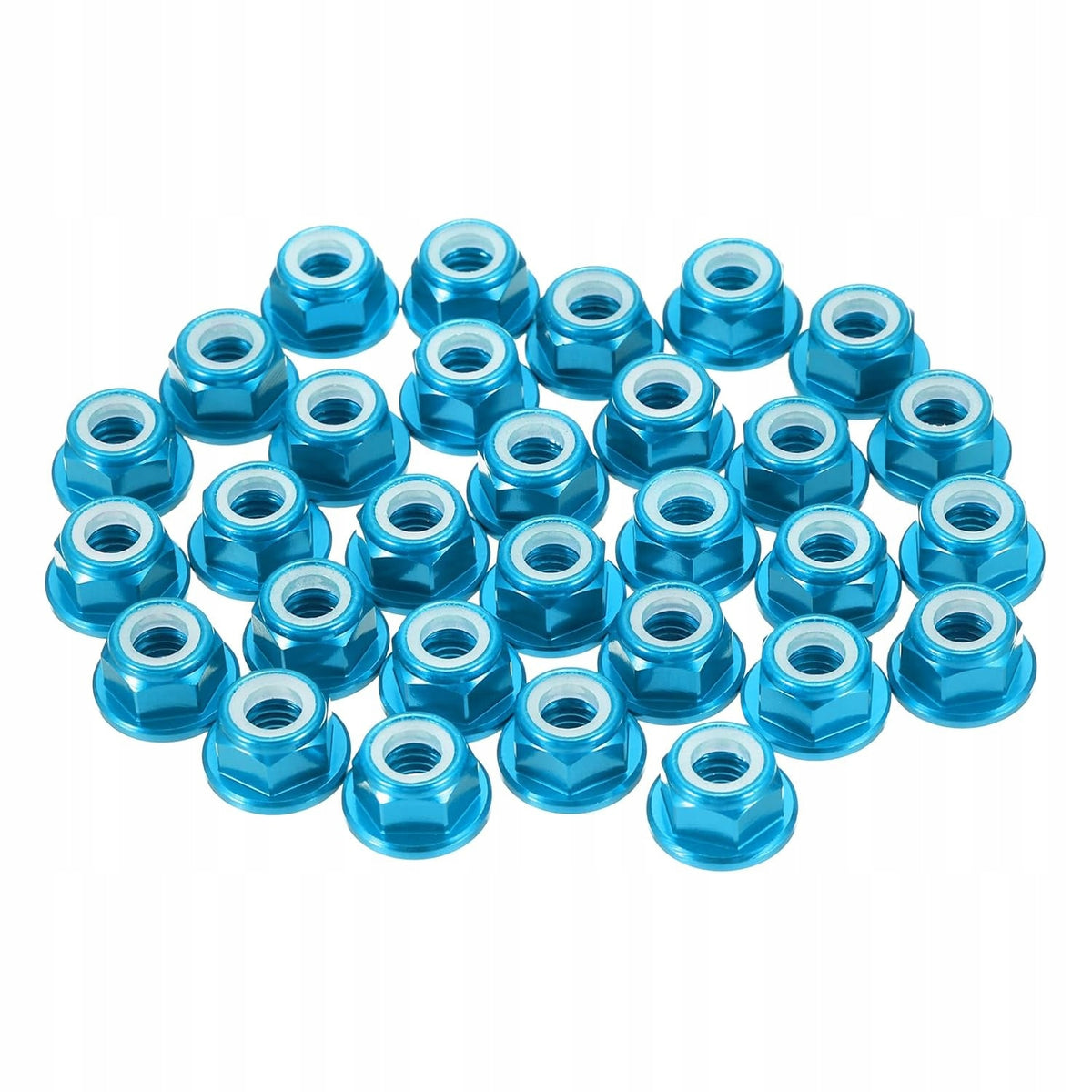 NUTS M5 ALUMINUM SELF-CLAMPING 30 PCS RC DRONE FPV
