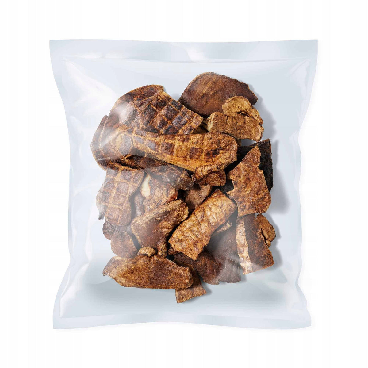 Natural Dried Dog Teether Lungs Beef Flakes 500 g Packaging status original