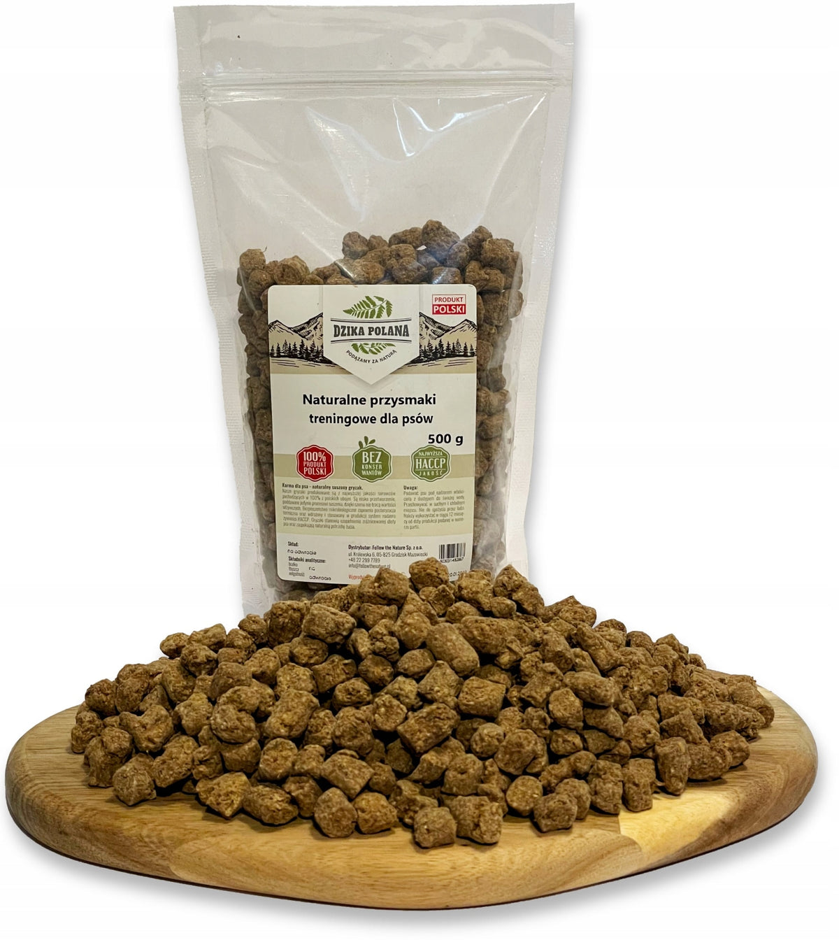 Natural treats for dogs Dzika Polana 500g
