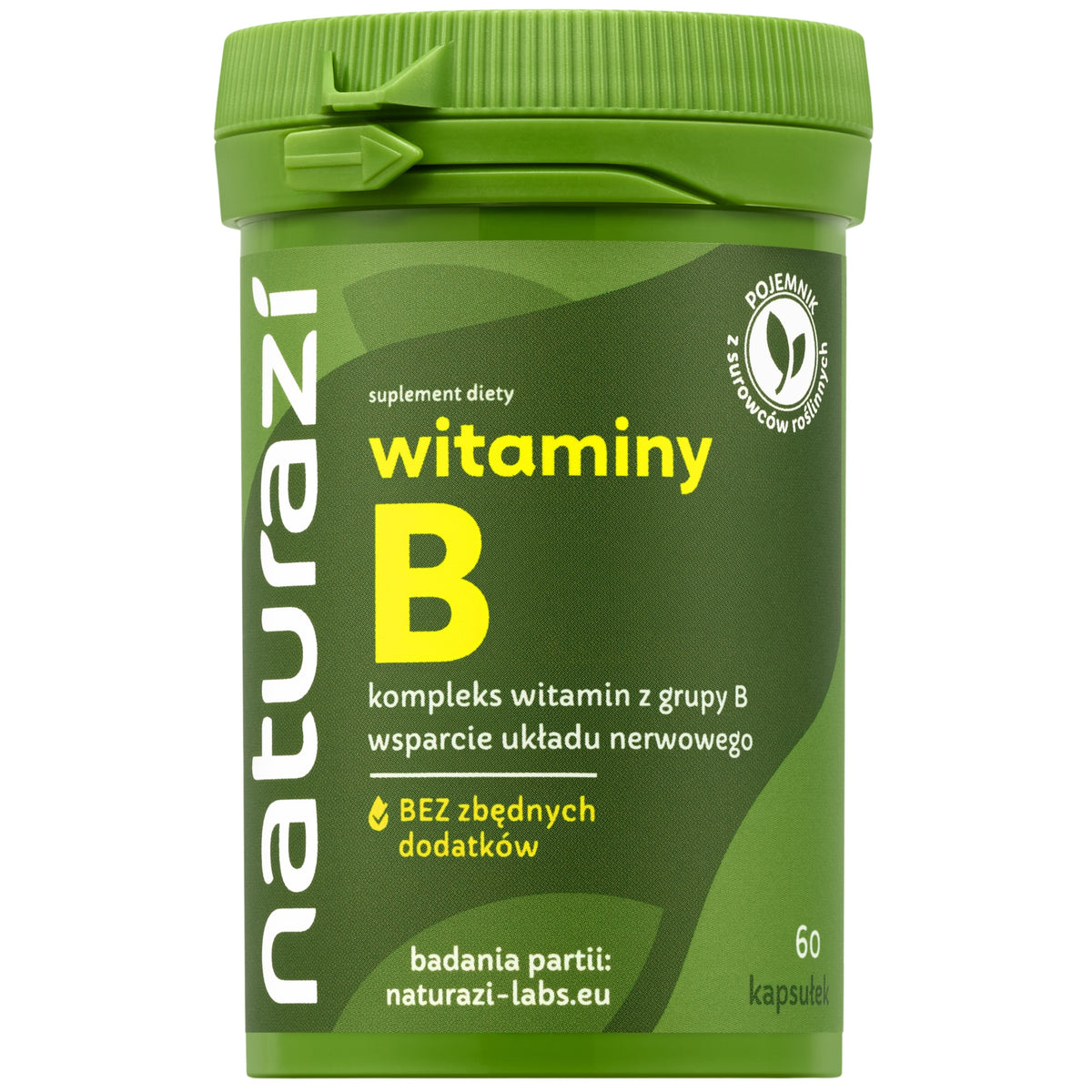 Naturazi vitamin B complex methylated complex - CONTENT STUDIES