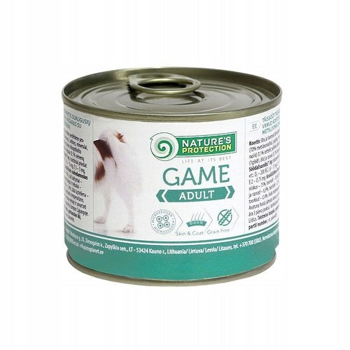 Nature's Protection wet food Game 200g