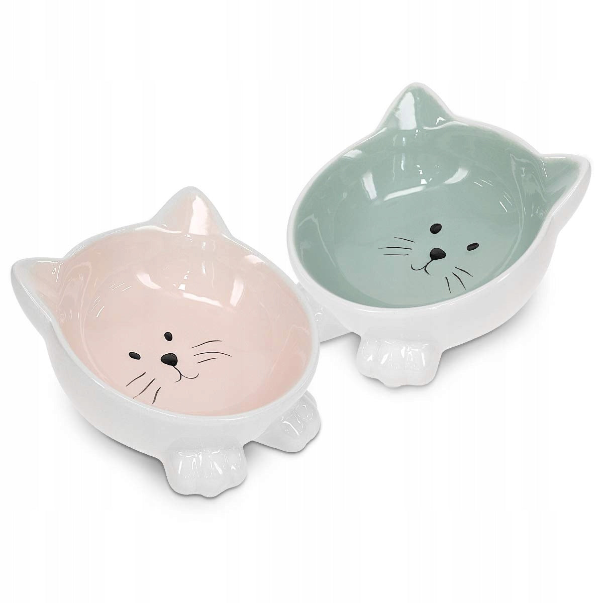 Navaris futternapf 2-Piece Set for Cats -