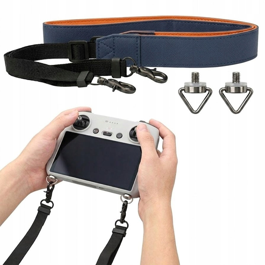 Neck Lanyard Strap Holder for DJI RC 2 RC 5PRO Remote Controller Navy Blue