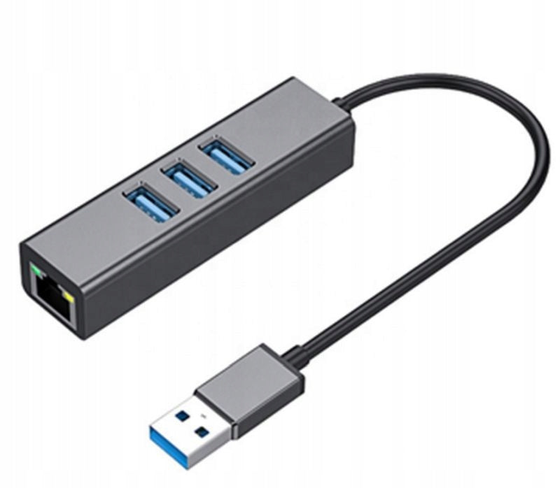 Network Card HUB 3x USB 3.0 Gigabit RJ45 LAN
