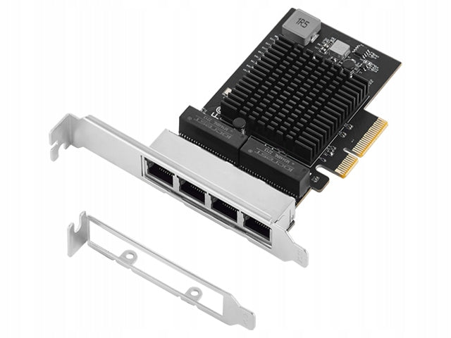 Network Card SUPERFAST Internal 4x 2,5Gbps PCI-E Ethernet LAN Port