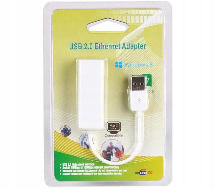 Network Card to USB Network Adapter LAN RJ-45 Ethernet USB 2.0 Cable Manufacturer Aptel