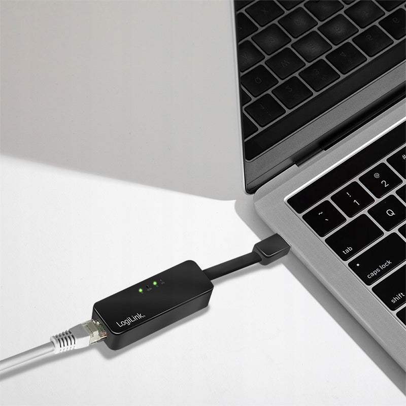 Network adapter LogiLink UA0184 USB 3.0 > RJ45 100/1000Mbps Manufacturer Logilink