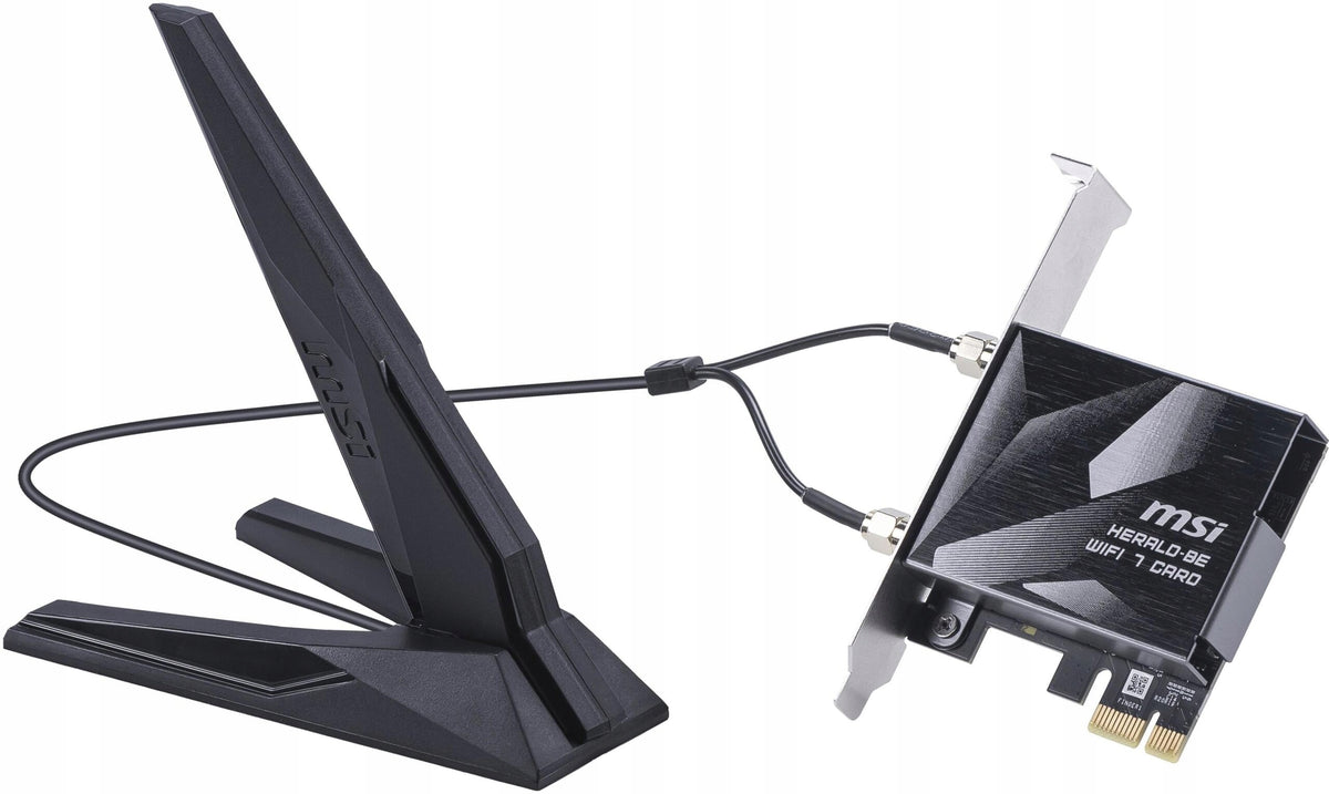 Network adapter MSI HERALD BE9400 PCI Express, Internal, 2.4 / 5 / 6 GHz
