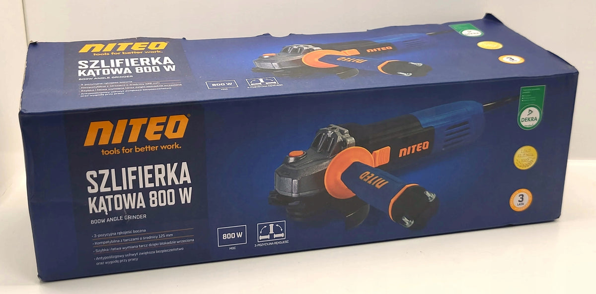 Network angle grinder Niteo Tools 800 W 220 V