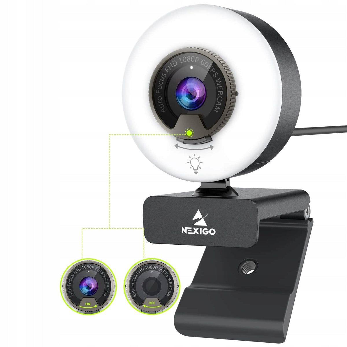 NexiGo N960E 60FPS Autofocus 1080P Webcam