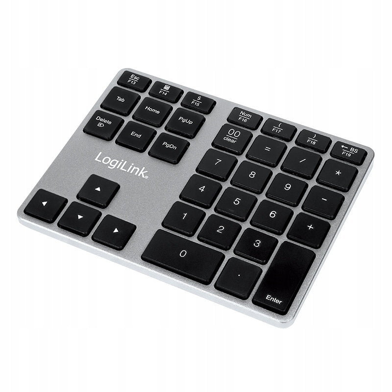 Numeric KEYBOARD Wireless Bluetooth LogiLink US Membrane Grey