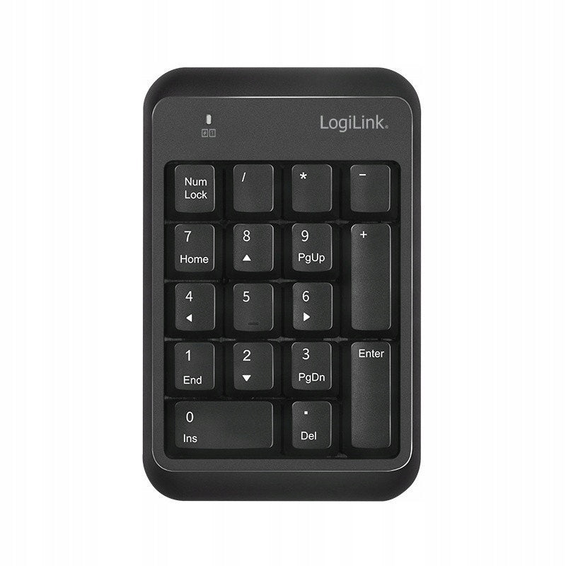 Numeric keypad LogiLink ID0201, Bluetooth 5.1, 17 keys, black Packaging status original