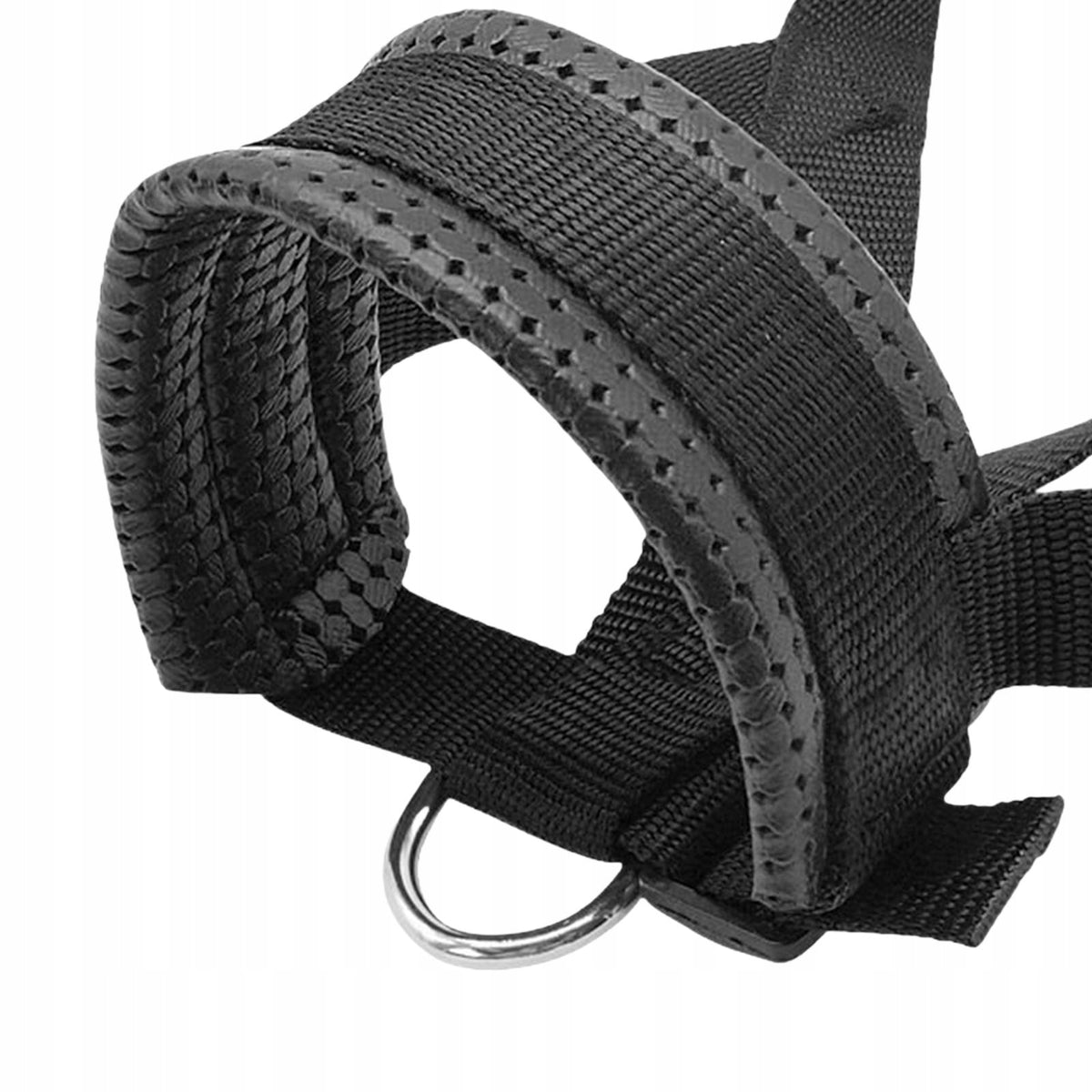 Nylon Soft Dogs Muzzle Breathable Protective Pet Muzzle Adjustable for S Packaging status original