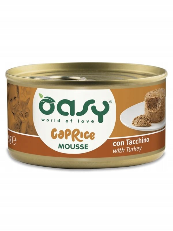 OASY CAPRICE Mousse - with turkey 85g