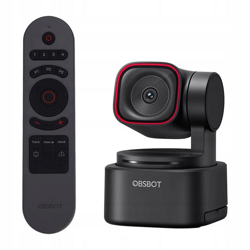 OBSBOT Tiny 3 Lite Webcam 4K 48MP AF MF 120fps USB Smart Remote Kit