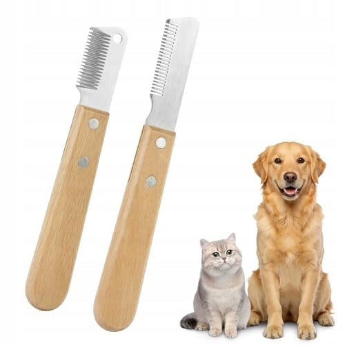 OFFCUP TRIM KNIFE FOR DOGS AND CATS HAIR CARE KNIFE WITH Packaging status original