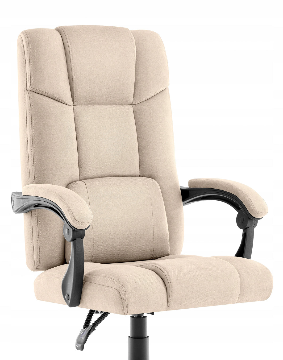 OFFICE CHAIR FABRIC CABRO C505 BEIGE FABRIC