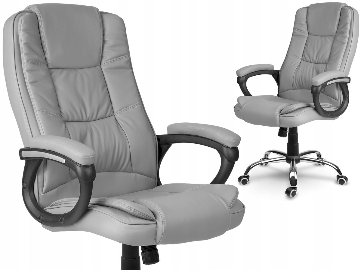 OFFICE CHAIR SWIVEL CHAIR CHROME