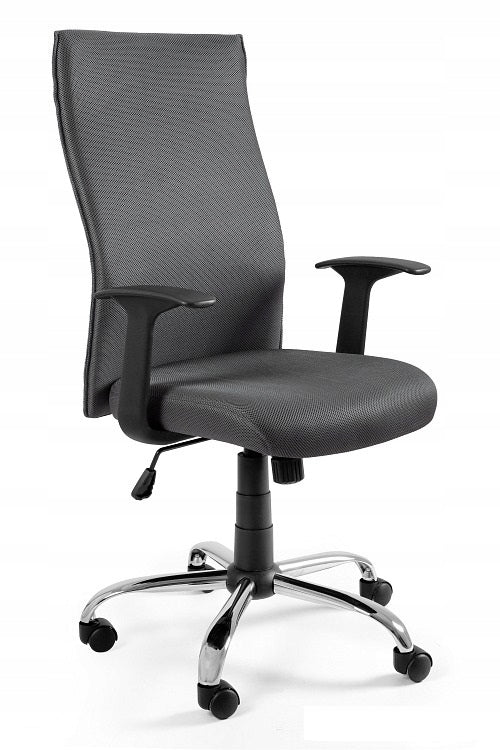 OFFICE CHAIR SWIVEL CHAIR WITH WHEELS GREY