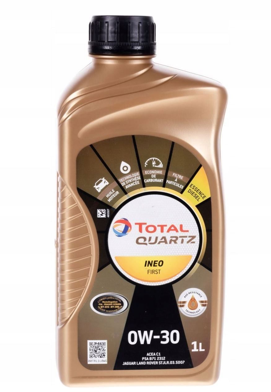 OIL 0W-30 QUARTZ INEO FIRST 1L TOTAL