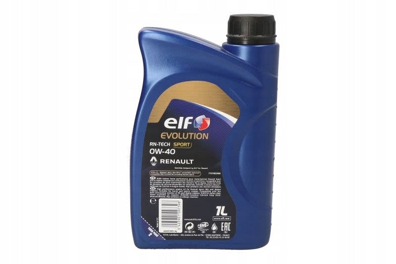 OIL ELF 0W40 1L EVOLUTION R-TECH SPORT