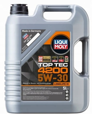 OIL LIQUI MOLY 5W30 TOP TEC 4200 5L