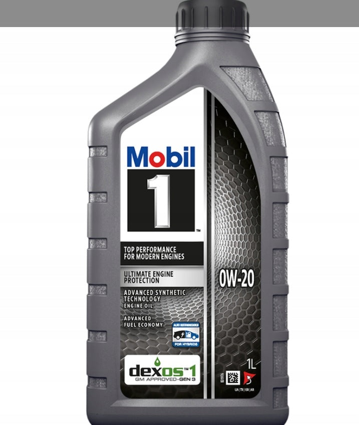 OIL MOBIL 0W/20 "1" 1L FUSEL ECONE, DEXOS 1,