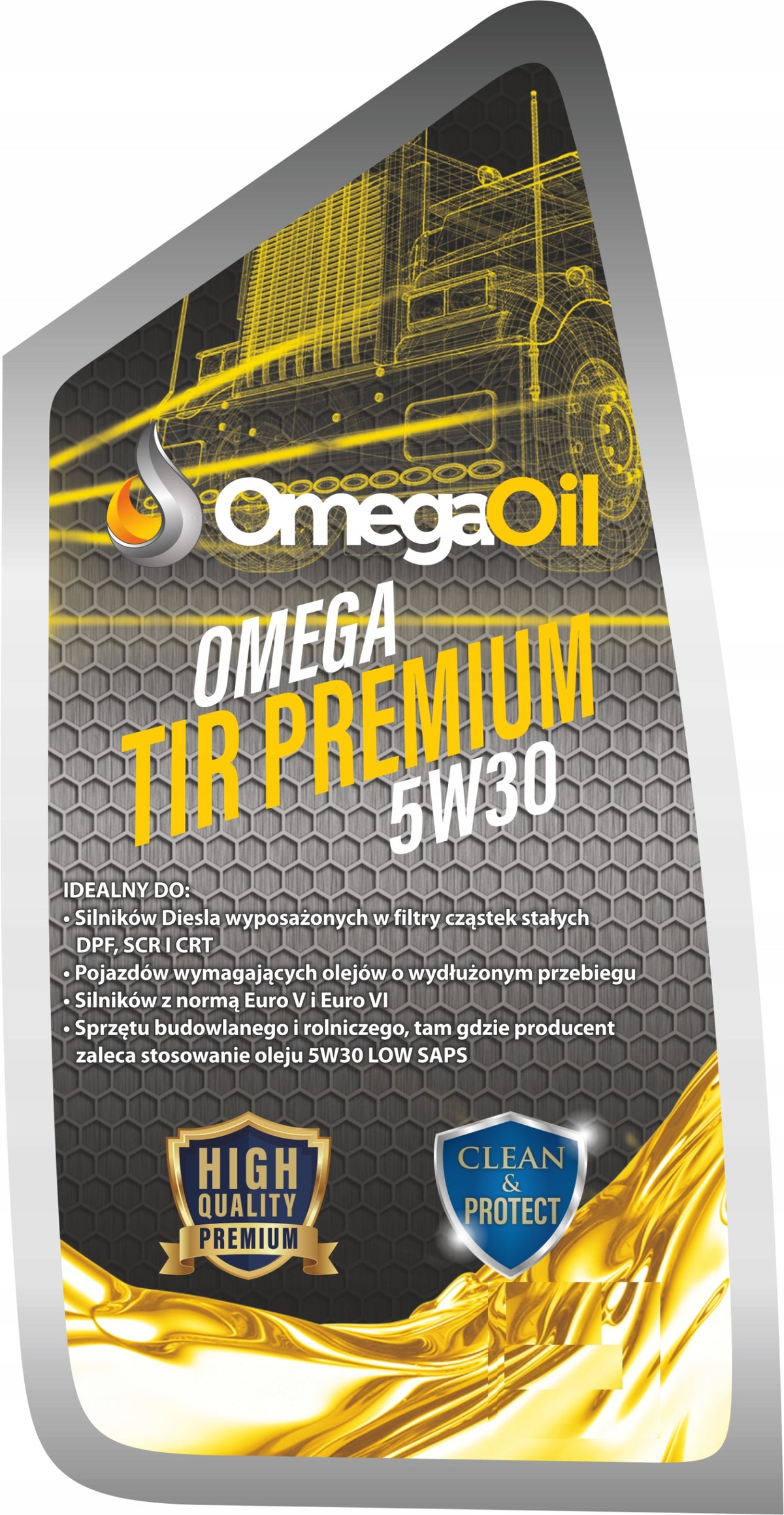 OIL Omega TIR LS 5W30 RIMULA VECTON DELVAC 20L