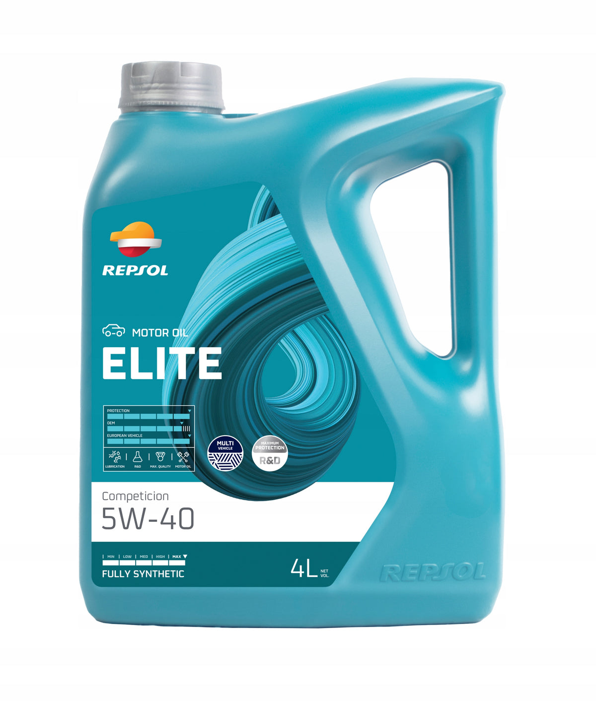 OIL REPSOL ELITE COMPETITION 5W40 4L API SN/CF