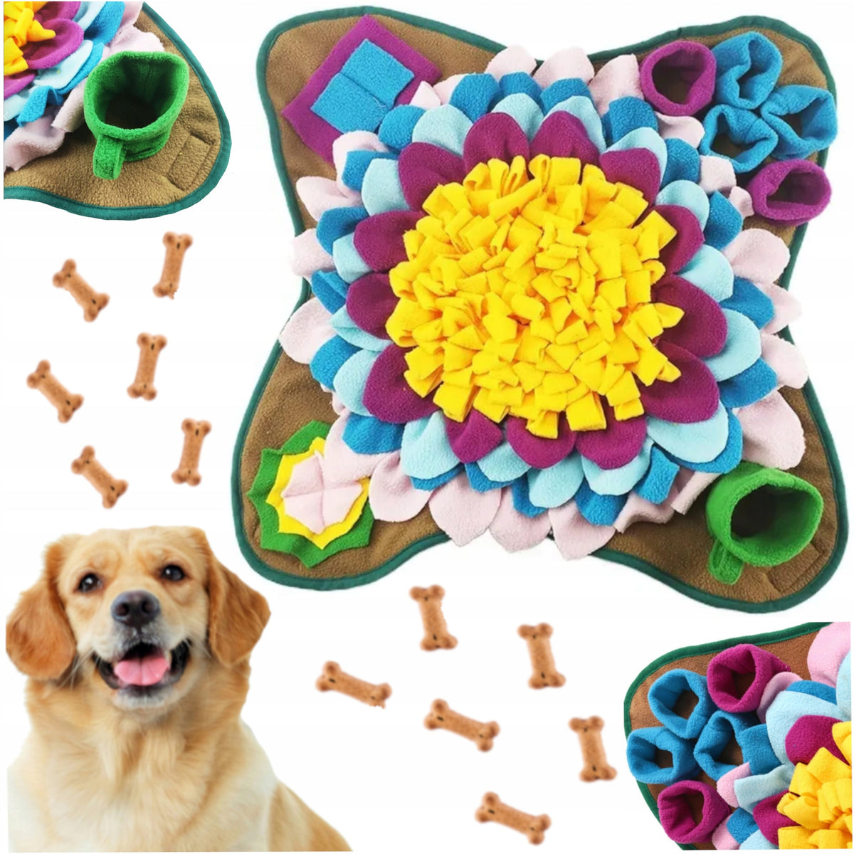 OLFACTORY MAT FOR DOG TREATS INTERACTIVE EDUCATIONAL LARGE XXL Packaging status original