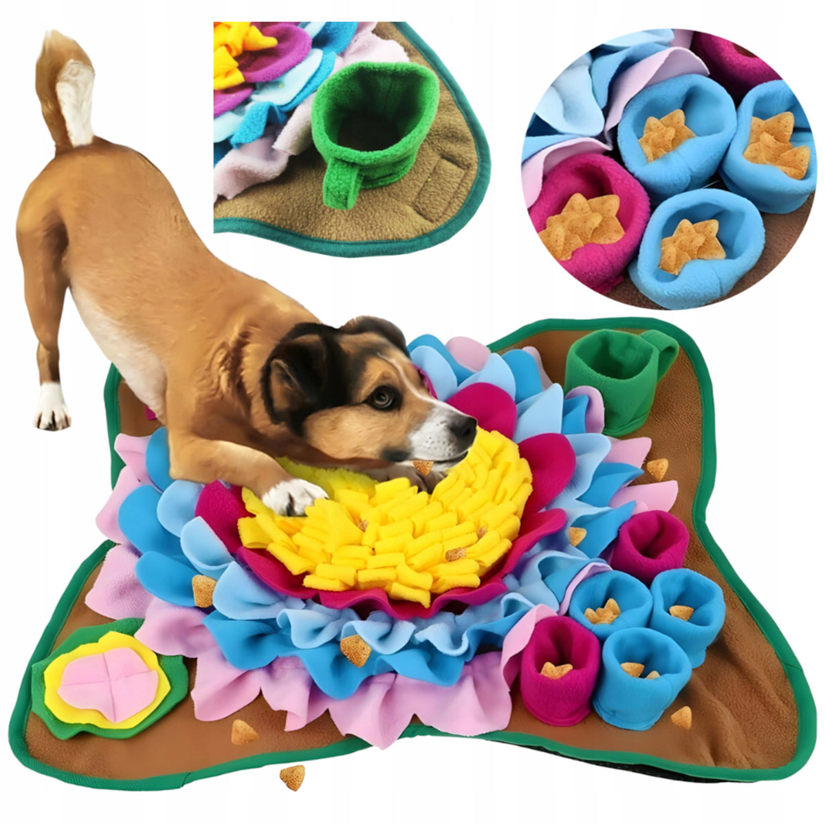 OLFACTORY MAT FOR DOG TREATS INTERACTIVE EDUCATIONAL LARGE XXL