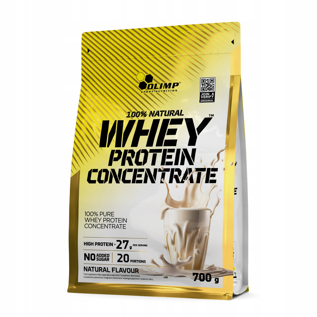 OLIMP 100% NATURAL WHEY PROTEIN CONCENTRATE 700g WPC PROTEIN NATURAL