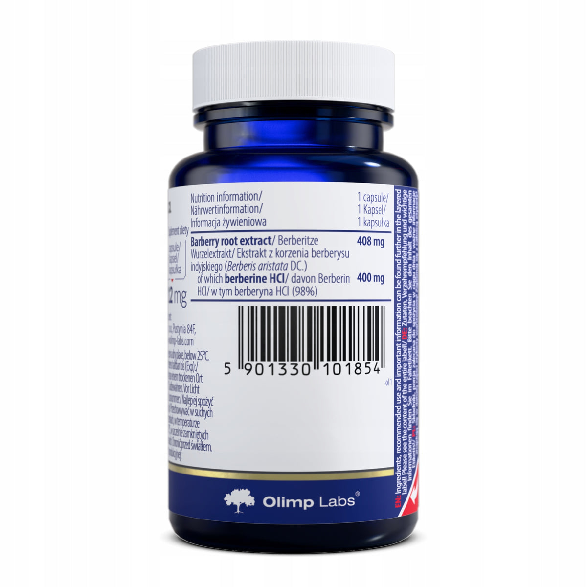 OLIMP BERBERINE HCL 60cap STRONG BERBERINE EXTRACT 98% SLIMMING SUGAR Medical device no