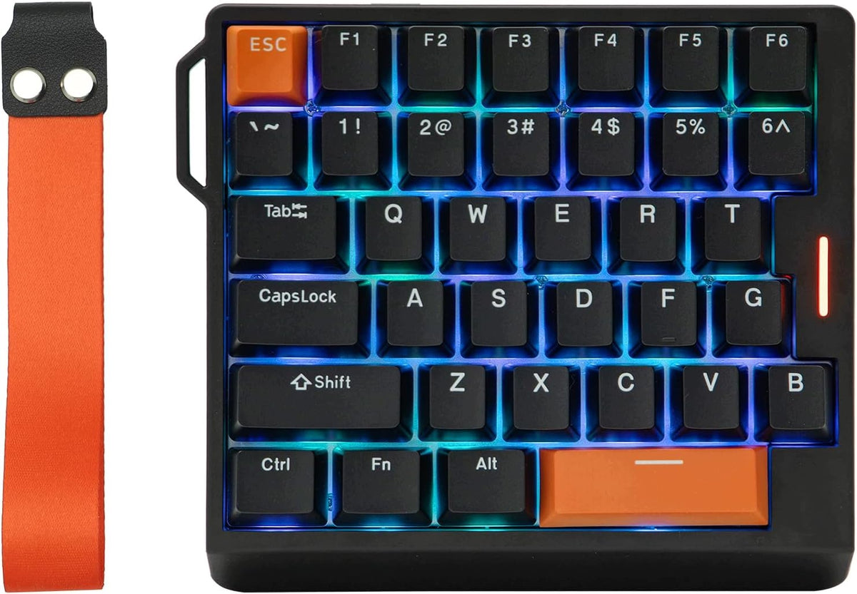 ONE-HANDED KEYBOARD 30% HALL EFFECT 8KHZ RGB PROGRAMMABLE