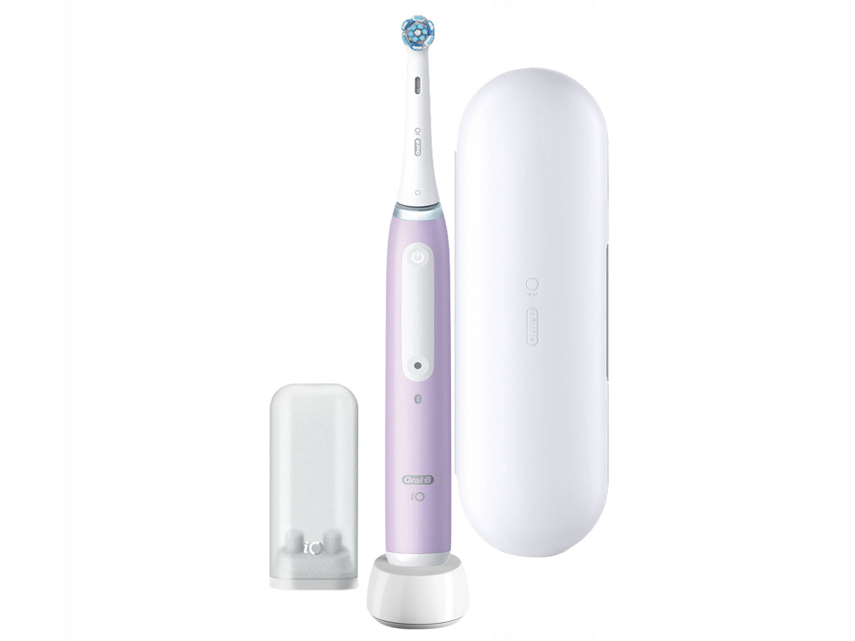 ORAL-B iO SERIES 4 LAVENDER MAGNETIC ELECTRIC TOOTHBRUSH WITH CASE Manufacturer code 4210201415008