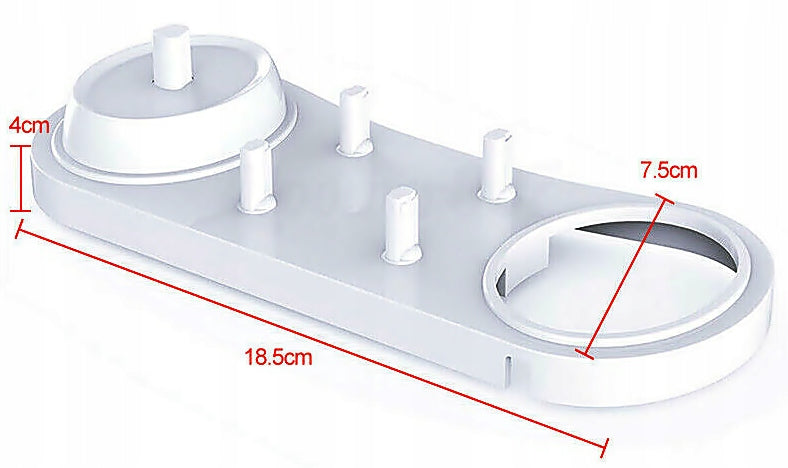 ORAL Toothbrush STAND 4 TIPS AND 2 BRUSHES Packaging status original