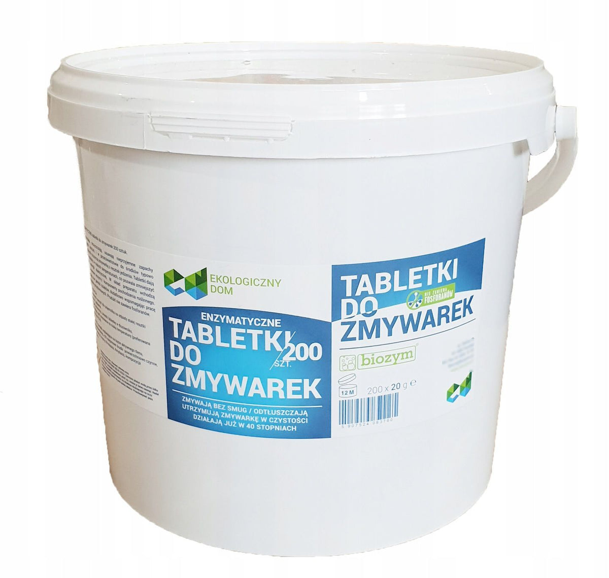 ORGANIC DISHWASHER TABLETS 200 PIECES BIOZYM