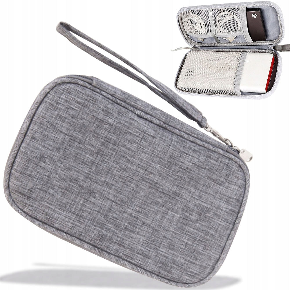 ORGANIZER TRAVEL CASE BAG CASE FOR CHARGERS CABLES ELECTRONICS