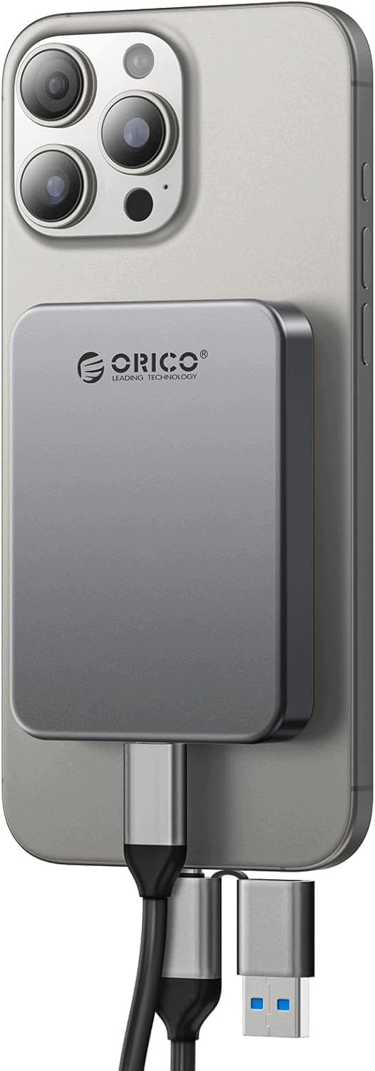 ORICO, MAGNETIC DRIVE SSD, USB 3.0, 460MB/S, PRORES, USB-C/A