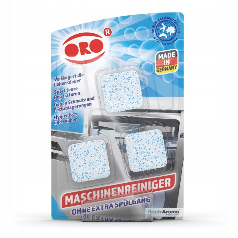 ORO PILLS FOR CLEANING DISHWASHERS DURING WASHING