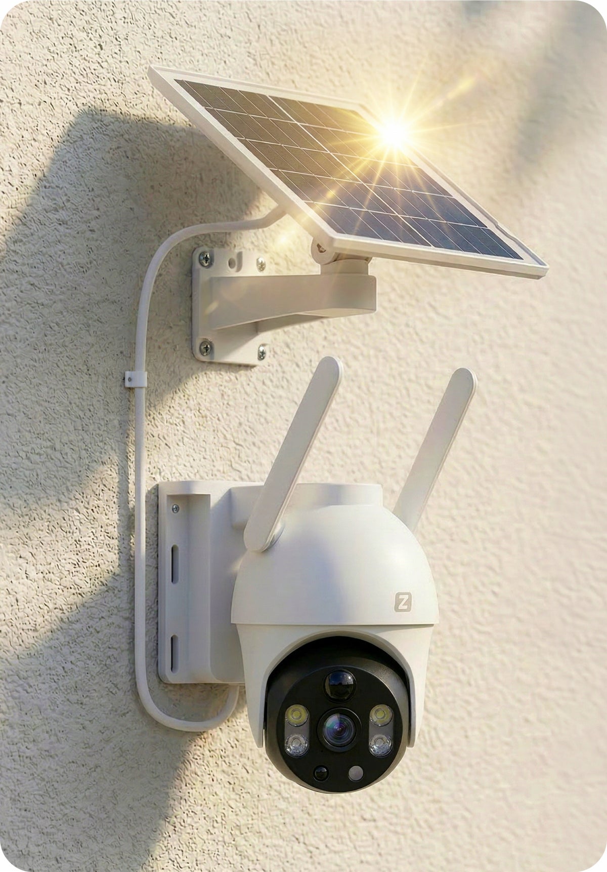 OUTDOOR SOLAR CAMERA FOR SIM CARD 4G AOV 3MPx Packaging status original