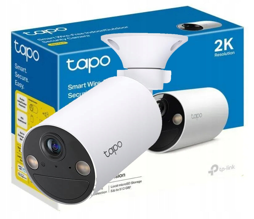 OUTDOOR WIRELESS IP TP-LINK CAMERA TAPO C410 SMART WIFI 2K 3MP IP65