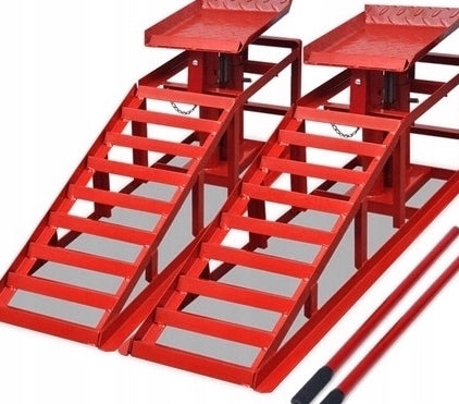 OVERRUN CAR RAMP DRIVEWAY LIFT HYDR 4T SOLID CAR BUS ATV