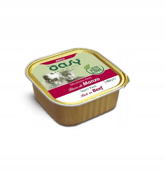 Oasy Delicious Pate Adult Beef 150g
