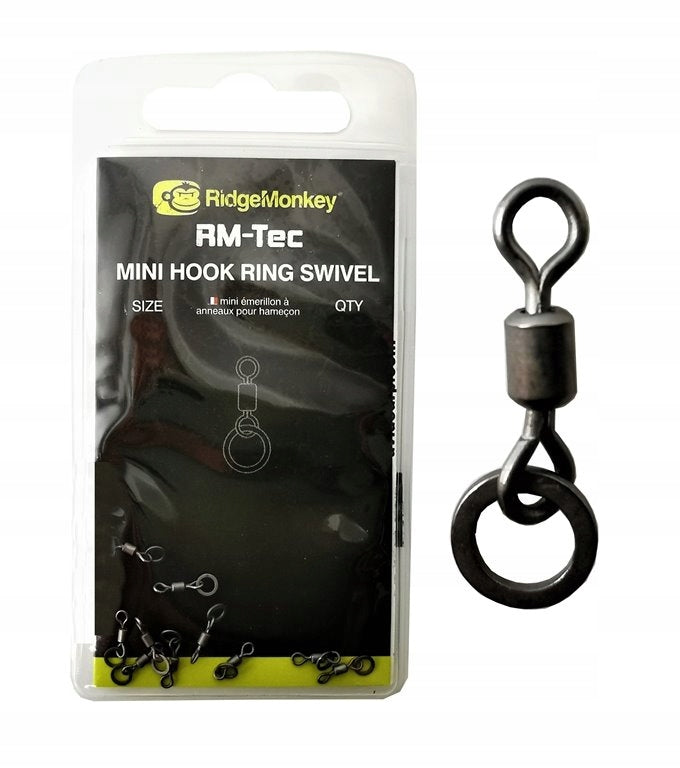 Obratlík Ridgemonkey Mini Hook Ring Swivel Manufacturer code RMT097