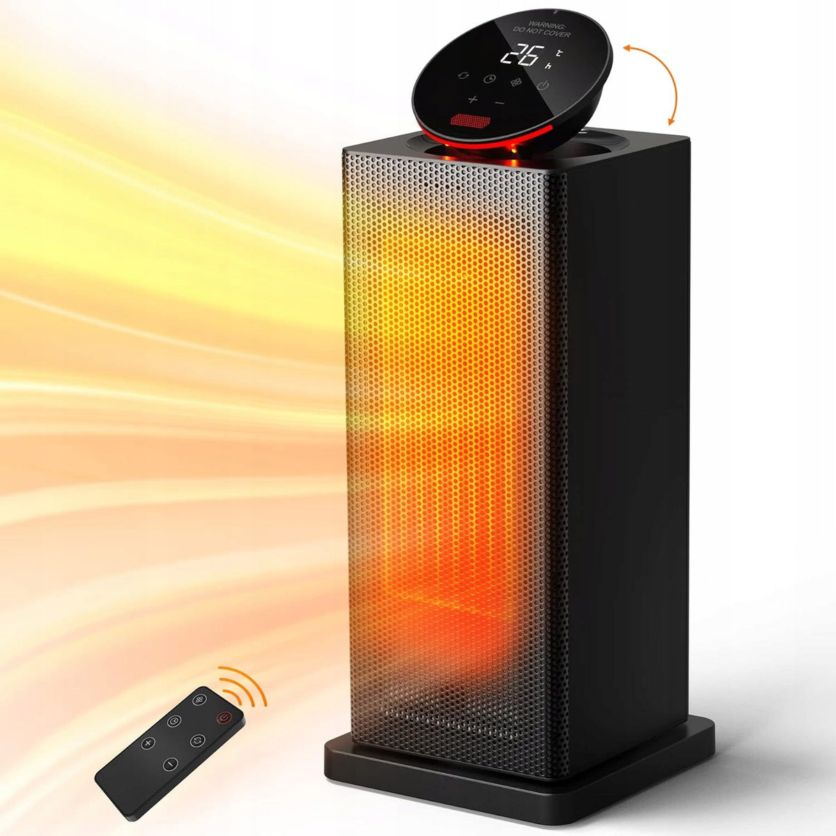 Omisoon Electric Heater Ptc LED 2000 W