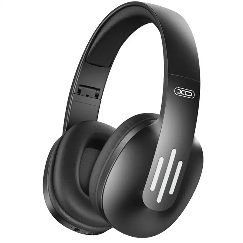 On-ear wireless headphones XO BE39, strong, solid, black