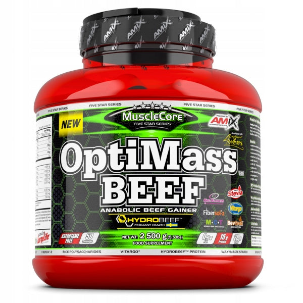 OptiMass BEEF with Hydrobeef 2500g double choco coconut