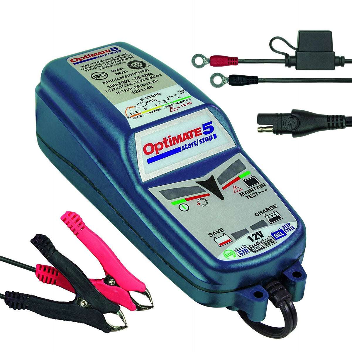 OptiMate 5 TM220 12V 4A rectifier Brand OptiMate